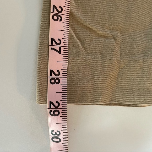 SCOTCH&SODA Amsterdam In Bloom Tan Pleated Wide Leg Trousers Pants 20784 - Picture 13 of 14